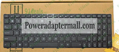 New Asus X70A X70AB X70AC US Black Keyboard